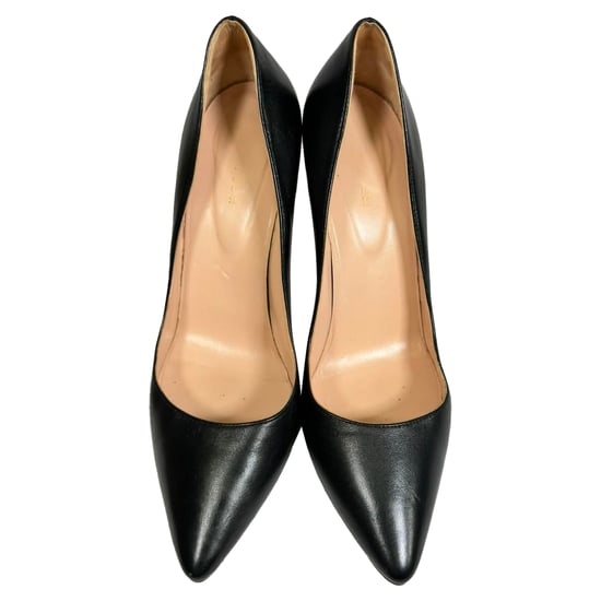 Sergio Rossi Godiva Pumps in Black Leather - Image 5