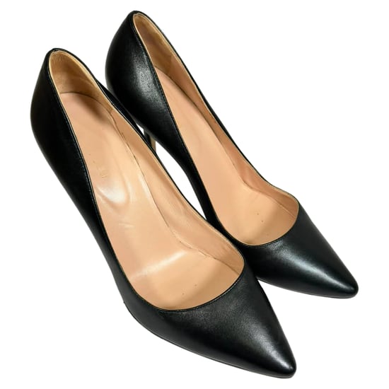 Sergio Rossi Godiva Pumps in Black Leather - Image 6