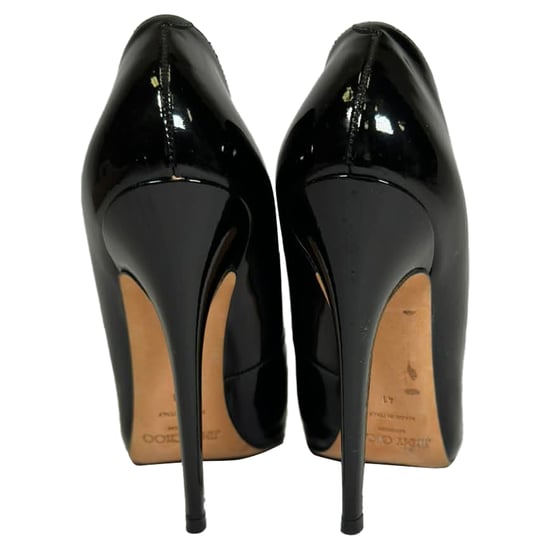 Jimmy Choo Pumps in Black Patent Leather - Image 3