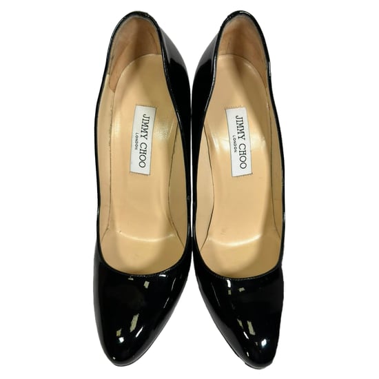 Jimmy Choo Pumps in Black Patent Leather - Image 5