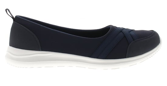Platino Womens Flat Shoes Khloe Slip On navy - Image 2