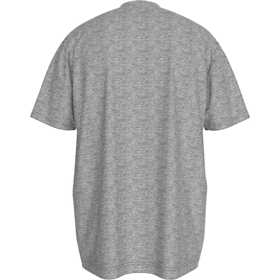 Tommy Hilfiger Heren-T-shirt met logo, normale pasvorm en korte mouwen (Grijs Heide Marl) - Image 2