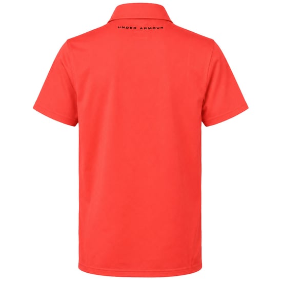 Under Armour Performance 2.0 Kids Orange Polo Shirt - Image 2