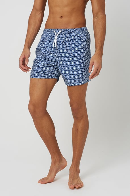 Printed Swim Shorts - Image 1