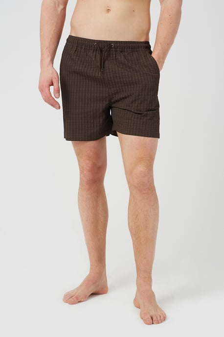 Seersucker Swim Shorts - Image 1