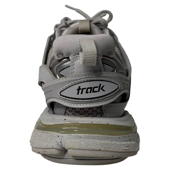 Balenciaga Track Recycled Sole Sneakers in Grey Polyurethane - Image 2