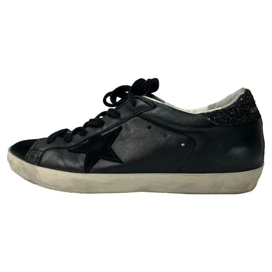 Golden Goose SuperStar Sneakers in Zwart Leer - Image 2