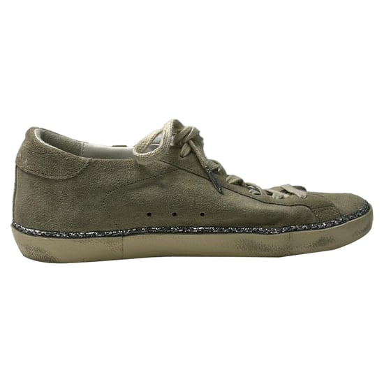 Golden Goose Super Star Sneakers in Beige Suede - Image 1