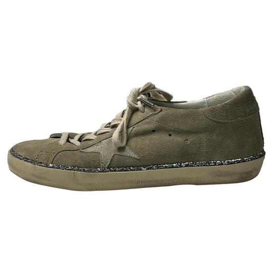 Golden Goose Super Star Sneakers in Beige Suede - Image 4