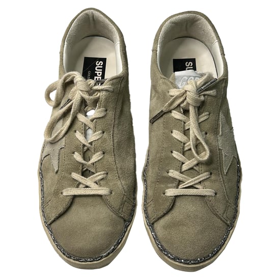 Golden Goose Super Star Sneakers in Beige Suede - Image 6