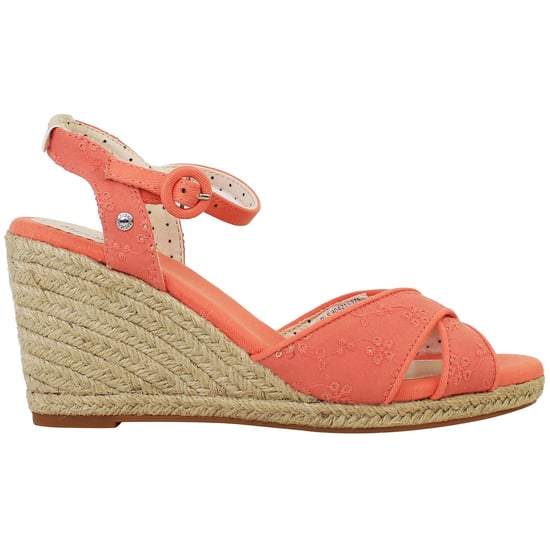 Pepe Jeans Shark Ret Womens Orange Wedges - Image 1