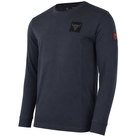 Under Armour Project Rock Heavyweight Mens Black Top - Image 2