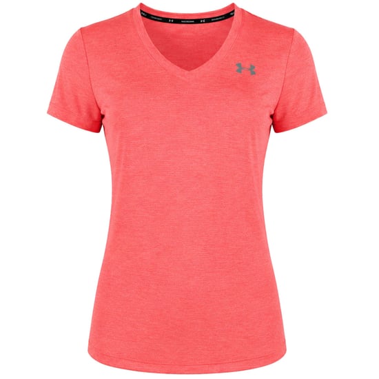 Under Armour Tech SSV Womens Orange T-Shirt - Image 1