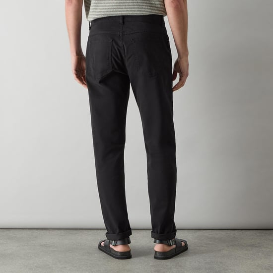 Oliver Sweeney Brushed Cotton 5 Pocket Trousers - Image 3