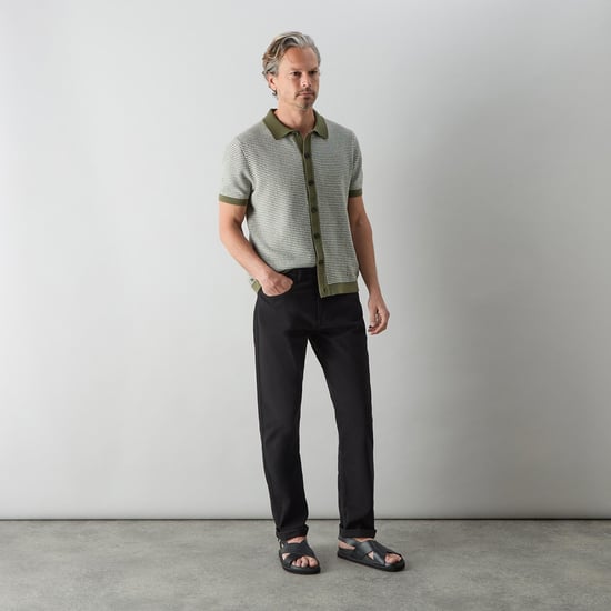 Oliver Sweeney Brushed Cotton 5 Pocket Trousers - Image 4