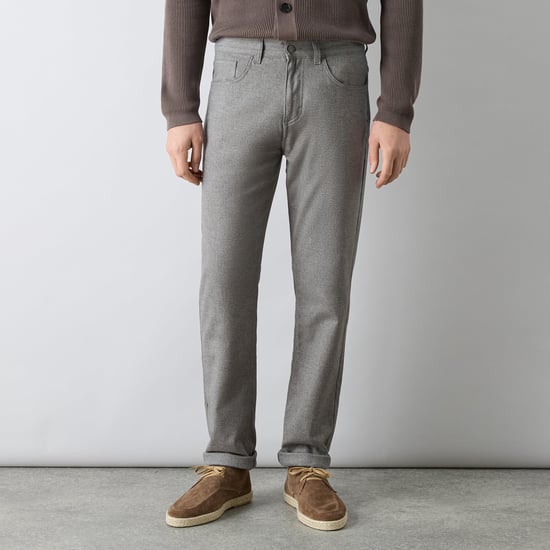 Oliver Sweeney Brushed Cotton 5 Pocket Trousers - Image 2