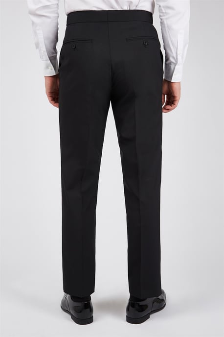 Tailored Suit Trousers in Black - Image 3