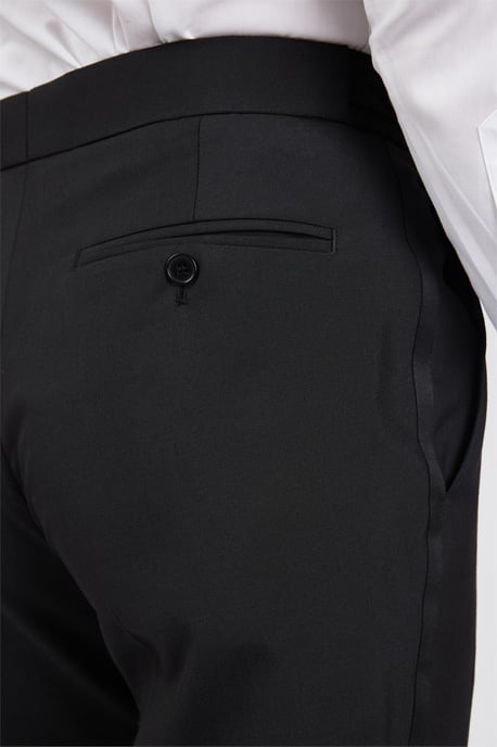 Tailored Suit Trousers in Black - Image 4