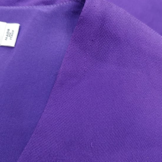 Dior Drape Accent Mini Dress in Violet Chiffon - Image 4