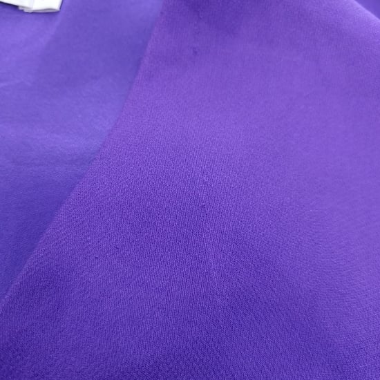 Dior Drape Accent Mini Dress in Violet Chiffon - Image 5