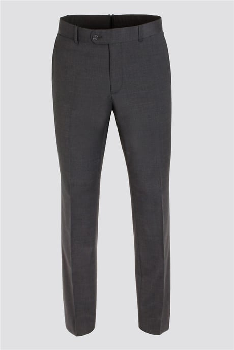 Regular Suit Trousers in Charcoal - Image 1