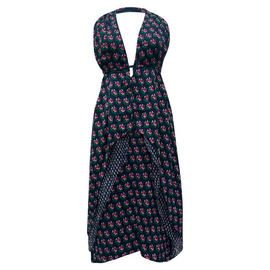 Diane Von Furstenberg Zen Leyland Halter Dress in Multicolor Silk - Image 1