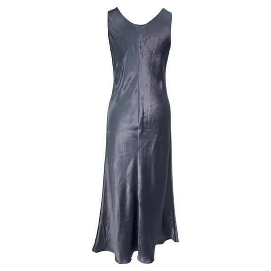 Max Mara Leisure Talete Midi-jurk in marineblauwe acetaat - Image 2