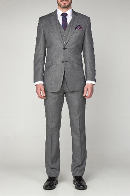 Regular Suit Trousers in Grey - Image 2
