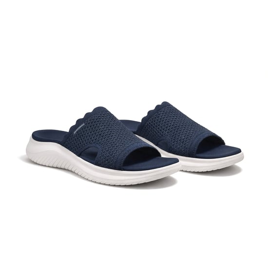 Skechers Ultra Flex 3.0 Sandal-bring I Womens Sliders Navy - Image 4