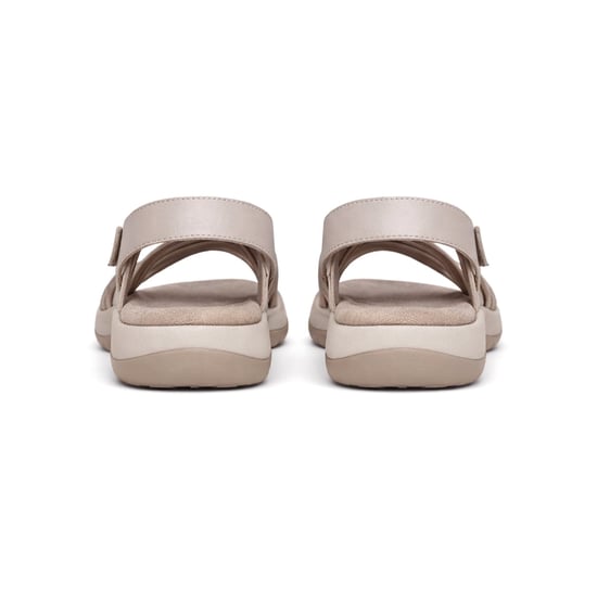 Skechers Reggae Slim - Sunnyside 2.0 Womens Cross Strap Sandals Taupe - Image 4