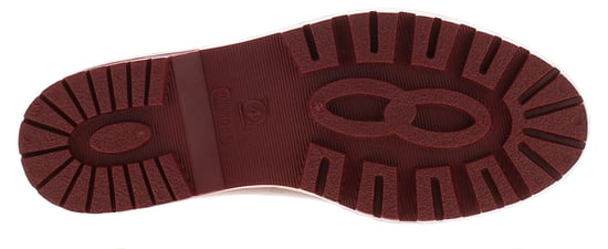 Platino Womens Ankle Wellies Splash Slip On burgundy - Image 5