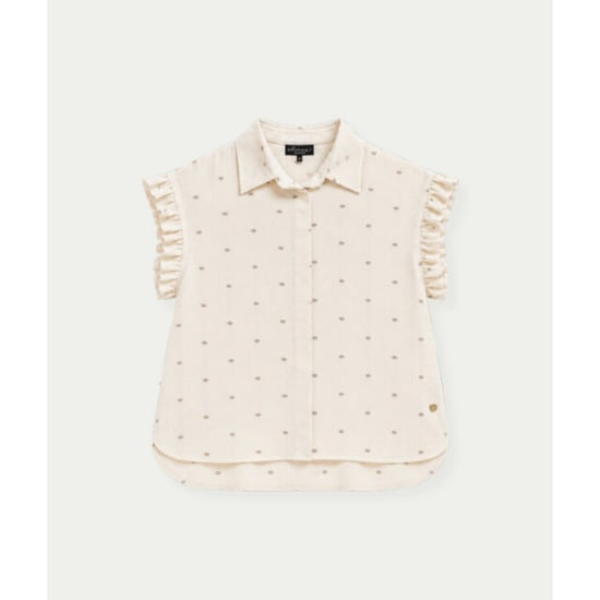Elvira Collections Blouse emma sand dots - Image 1