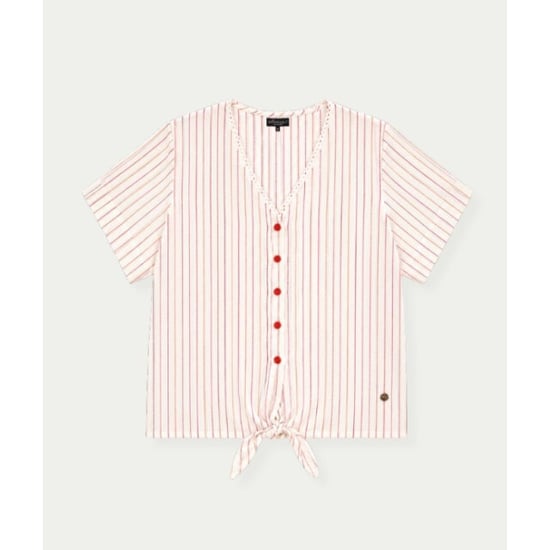 Elvira Collections Blouse silvia striped linen - Image 1