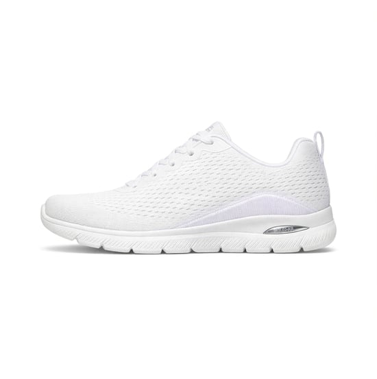Skechers Arch Fit Summits - Daily Flow Womens Casual Trainers White Lavender - Image 5
