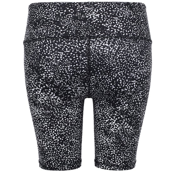 Under Armour HeatGear AOP Womens Black Bike Shorts - Image 3