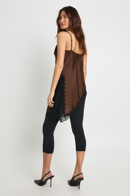 Sculpting Matte Slinky Capri Pant - Image 2