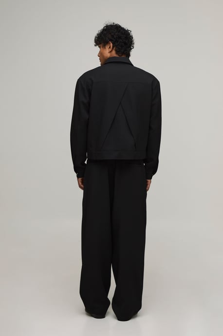 Double Pleat Balloon Fit Co-ord Tailored Trousers - Image 2