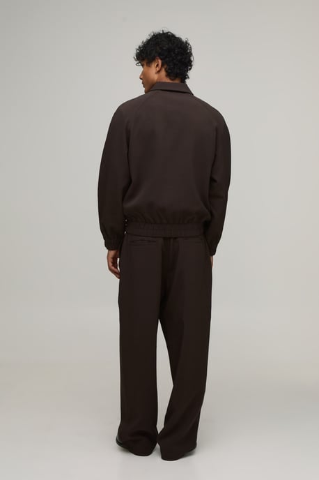 Double Pleat Balloon Fit Co-ord Tailored Trousers - Image 2