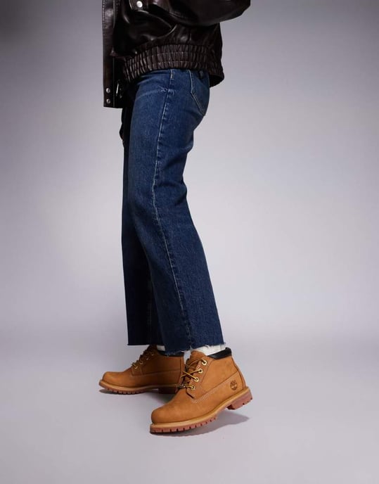 Timberland Nellie stövlar i vetefärgad nubuck - Image 4