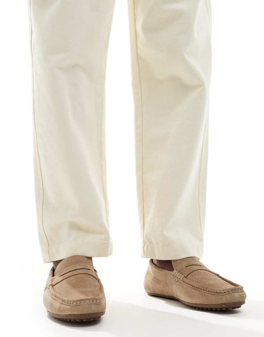 ASOS DESIGN förare i stenmocka - Image 4