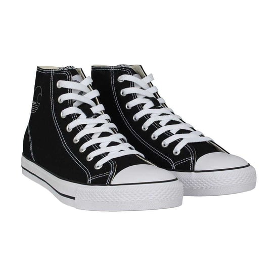 SoulCal Hoge canvas sneakers met logo voor heren (Zwart, Wit) - Image 5