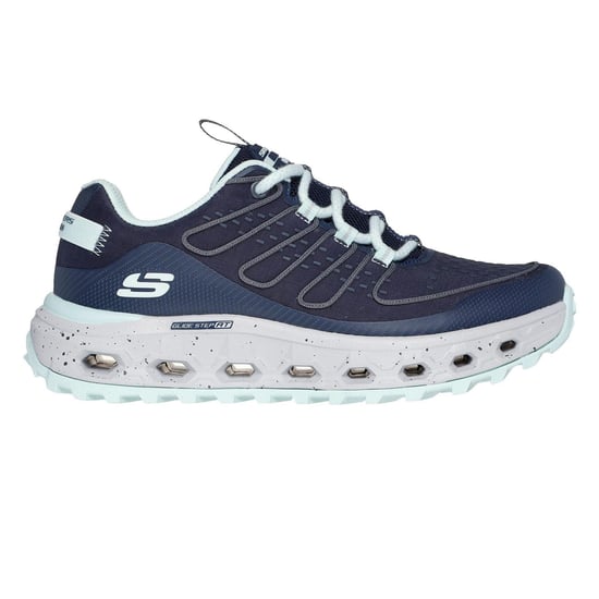 Skechers Dames Step At Instap Sneakers (Marineblauw) - Image 1