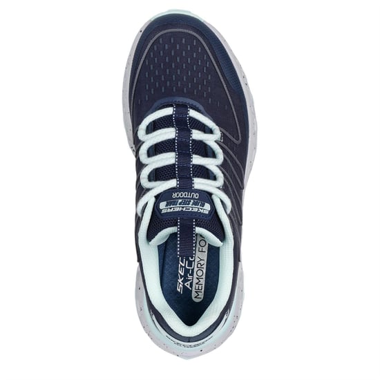 Skechers Dames Step At Instap Sneakers (Marineblauw) - Image 3