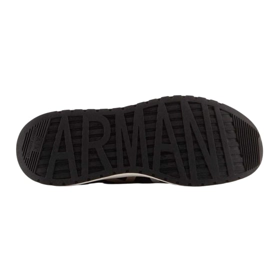 Armani Exchange Herrskor med logotyp (Svart/vit) - Image 3