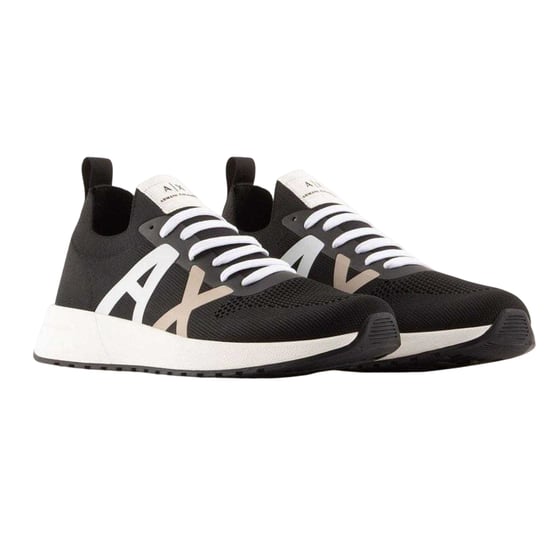 Armani Exchange Herrskor med logotyp (Svart/vit) - Image 4