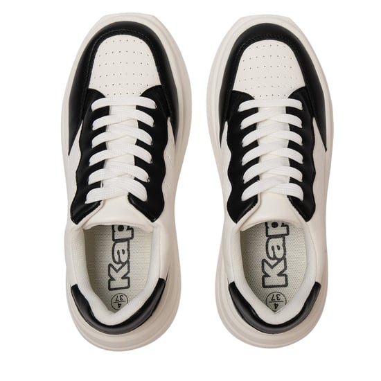 Kappa Ari casual platform-sportschoenen voor dames (Zwart, Wit) - Image 3
