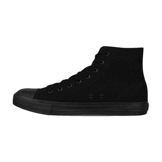 SoulCal Hoge canvas sneakers met logo voor heren (Zwart) - Image 3