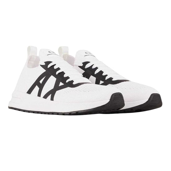 Armani Exchange Herrskor med logotyp (Vit/Svart) - Image 3