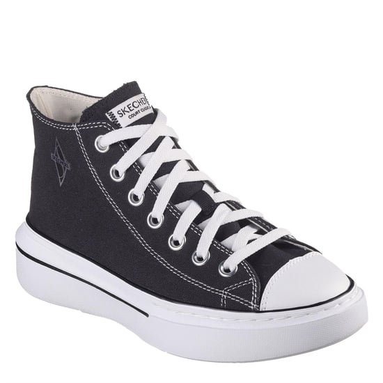 Skechers Vrouwen/dames Lace Up Trainers (Zwart, Wit) - Image 4