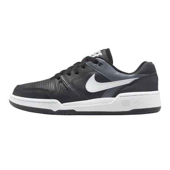 Nike Full Force-leren schoenen voor kinderen (Zwart, Wit) - Image 2